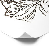 装身用コルセットの身体的影響プリント ポスター (角)