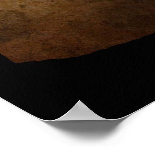 装飾おもしろい「イエオルデワールドマップ」アートポスター ポスター (角)