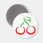 装飾さくらんぼ マグネット (正面/裏面)