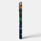 装飾されたサンタクロース | 華やかなホリデーアートプリント Case-Mate iPhoneケース (裏面 / 左)