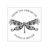 装飾されたトンボの本 - ライブラリー オブ ラバースタンプ (インプリント)