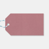 装飾されたフローティングボウ ギフトタグ (裏面横)