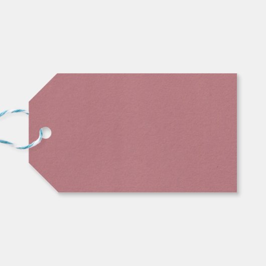 装飾されたフローティングボウ ギフトタグ (裏面横)