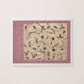 装飾されたフローティングボウ ジグソーパズル (横)