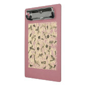 装飾されたフローティングボウ ミニクリップボード (アングル2)