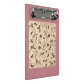 装飾されたフローティングボウ ミニクリップボード (アングル)