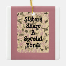 装飾されたフローティング・ボウズ・シスター