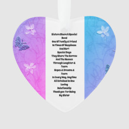 装飾された妹 オーナメント