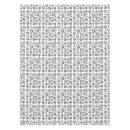 装飾のサッカーボール テーブルクロス