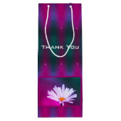 装飾の明るい色ありがとう ワインギフトバッグ (裏面)