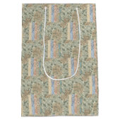 装飾アートウィリアムモリス新しい壁紙 ミディアムペーパーバッグ (裏面)