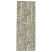 装飾アートウィリアムモリス新しい壁紙 ワインギフトバッグ (正面)