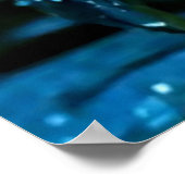 装飾アート – 雨が降る離れの#1 ポスター (角)