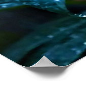 装飾アート – 雨が降る離れの#3 ポスター (角)