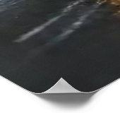 装飾アート – 雨の中を運転#2 ポスター (角)