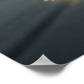 装飾アート – 雨の中を運転#3 ポスター (角)