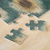 装飾イカット生地デザインバイチャリラザリス ジグソーパズル (側面)