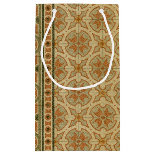 装飾イタリアンモザイクタイルby Vision Studio スモールペーパーバッグ (裏面)