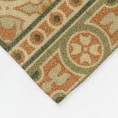 装飾イタリアンモザイクタイルby Vision Studio フリースブランケット (角)