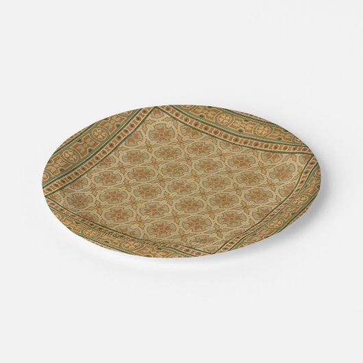 装飾イタリアンモザイクタイルby Vision Studio ペーパープレート (アングル)