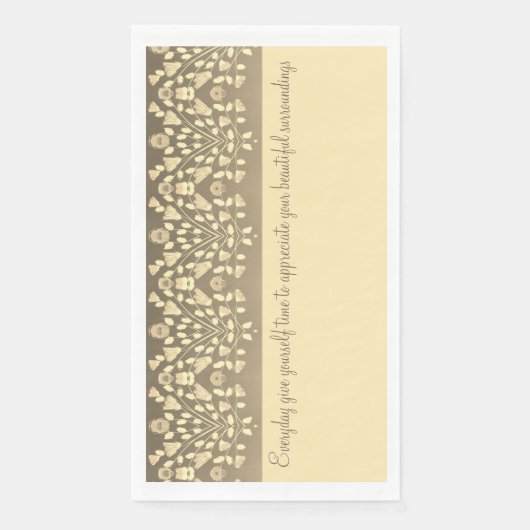 装飾インスパイアのスクリプトタイポグラフィ (正面)