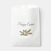 装飾イースターエッグカラフルパーティー フェイバーバッグ (正面)