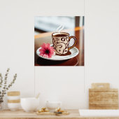 装飾ウォールアート – マグカップ#4 ポスター (キッチン)