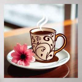 装飾ウォールアート – マグカップ#4 ポスター