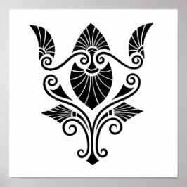 装飾エレガントデザイン(1862)小 ポスター