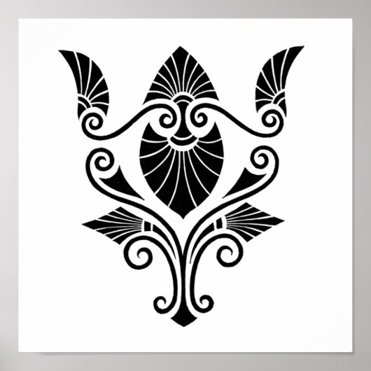 装飾エレガントデザイン(1862)小 ポスター (正面)