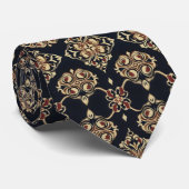 装飾エレガント模様 ネクタイ (ロール)