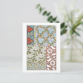 装飾オブジェクトはがきとしてペリウィンクル ポストカード (スタンド正面)