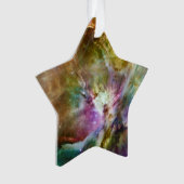 装飾オリオン星雲銀河系宇宙写真 オーナメント (正面)