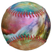 装飾オリオン星雲銀河系宇宙写真 ソフトボール (裏面)