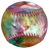 装飾オリオン星雲銀河系宇宙写真 ソフトボール (正面)