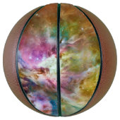 装飾オリオン星雲銀河系宇宙写真 バスケットボール (縦)