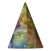 装飾オリオン星雲銀河系宇宙写真 パーティーハット (裏面)