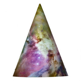 装飾オリオン星雲銀河系宇宙写真 パーティーハット