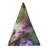 装飾オリオン星雲銀河系宇宙写真 パーティーハット (右)