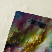 装飾オリオン星雲銀河系宇宙写真 ビーチタオル (インサイチュ)