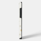 装飾オレンジスライスプリント iPhoneケース (左側面)