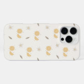装飾オレンジスライスプリント iPhoneケース (裏面横)