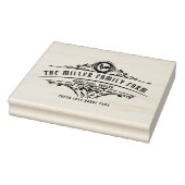 装飾オーナメントヴィンテージスクリプトエッグカートン ラバースタンプ (スタンプ)