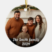 装飾カスタムオーナメント セラミックオーナメント (正面)