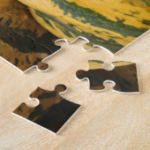 装飾カラフルグルズクローズアップ秋 ジグソーパズル (側面)