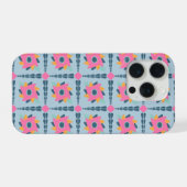 装飾カラフルタイル iPhoneケース (裏面横)