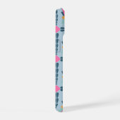 装飾カラフルタイル iPhone 15ケース (右側面)