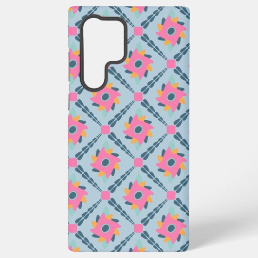 装飾カラフルタイル SAMSUNG GALAXYケース (裏面)