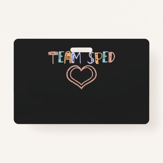 装飾カラフルチームスピード隊 バッジ (正面)