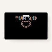 装飾カラフルチームスピード隊 バッジ (裏面)